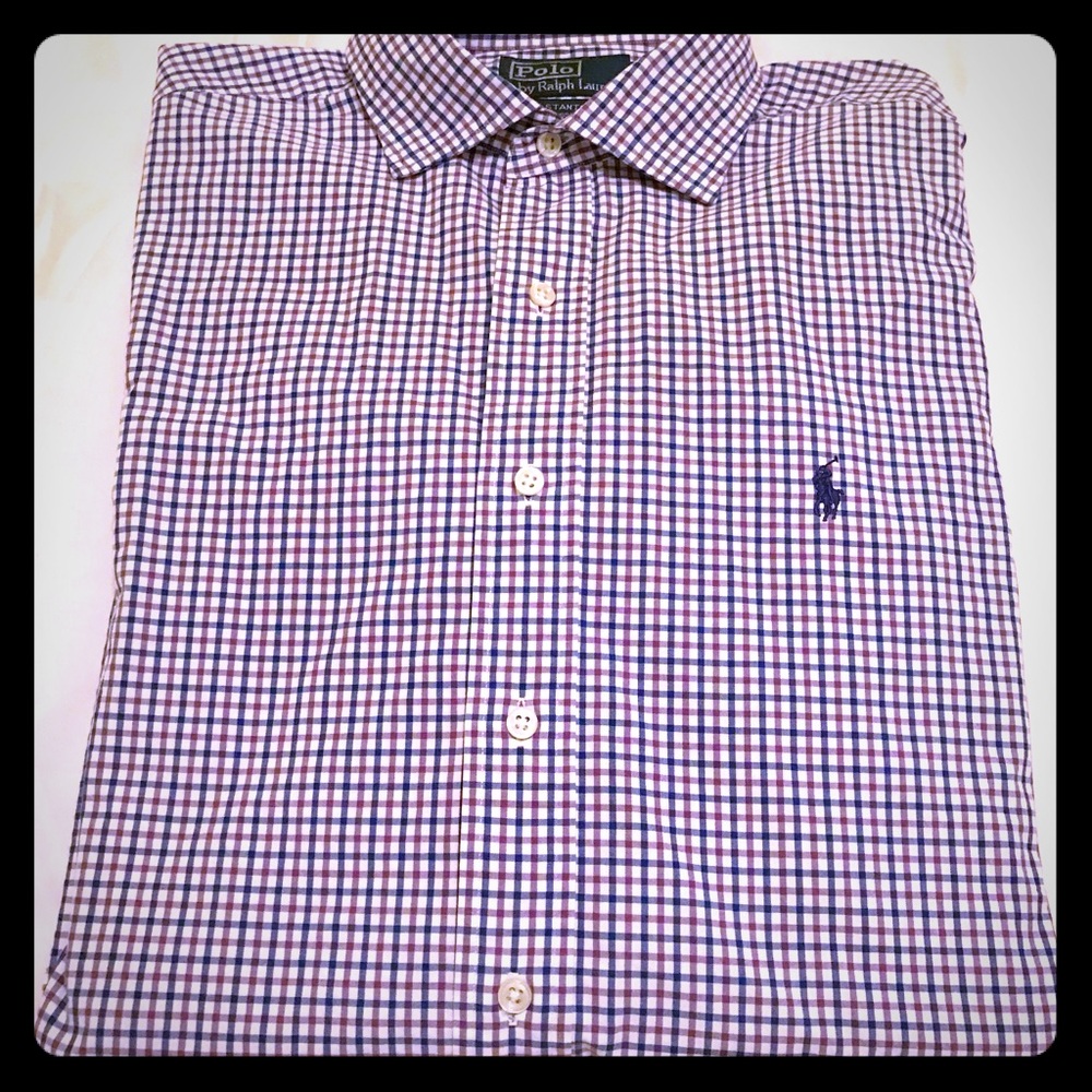 Polo by Ralph Lauren 
XL - Long Sleeve Men’s Shirt